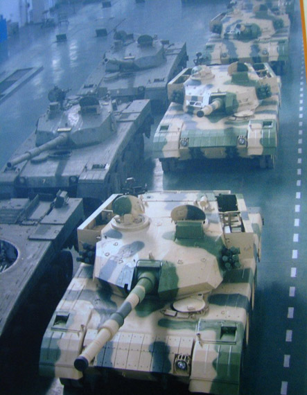 圖文：中國新型主戰坦克生產車間