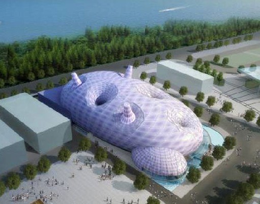 世博會驚豔創意搶先看 建築會呼吸似雲中水滴