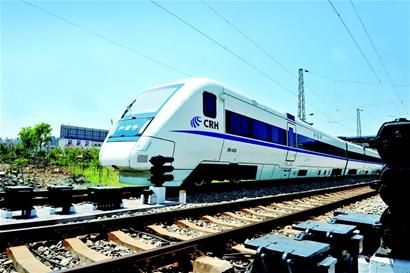 “和諧號”穿行成渝兩地 時間待定