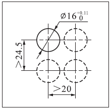 °²×°·À»¤ÕÖF-1Í·²¿µÄ¿ª¿×
