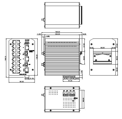 Korenix¿ÆÂåÀíË¼(±±¶ûµç×Ó¼¯ÍÅ) JetNet 5018G/5018G-w 16+2GÇ§Õ×Íø¹ÜÐÍ¹¤ÒµÒÔÌ«Íø½»»»»ú